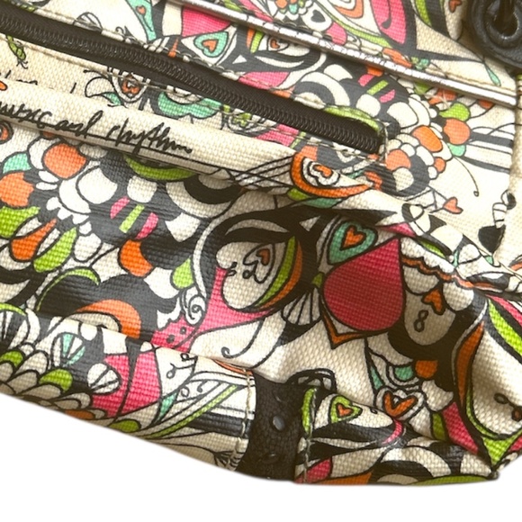 Sakroots Peace Canvas Coated Crossbody Bag Purse - Picture 3 of 8
